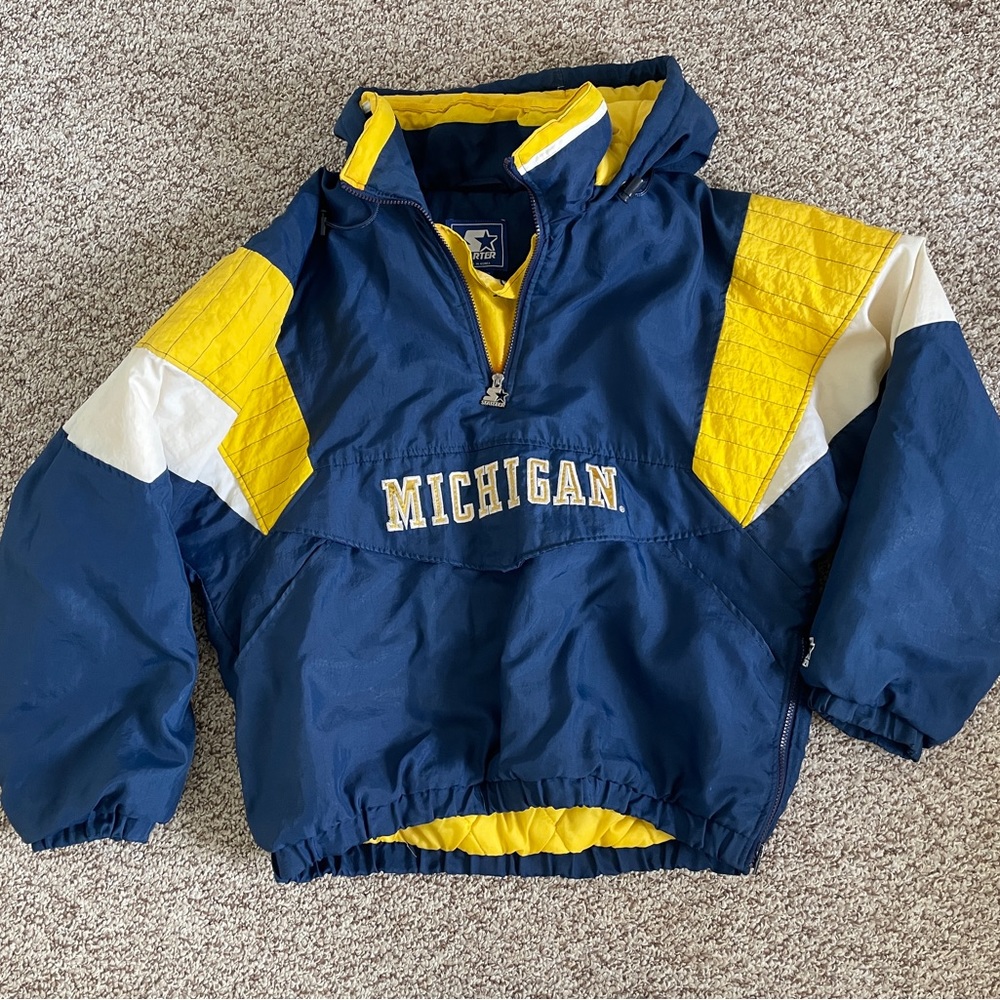Vintage Michigan Starter Pullover size L